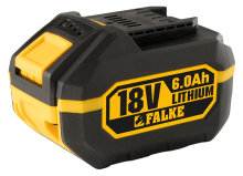 Falke 18 V Li-ion batteri 6,0 Ah